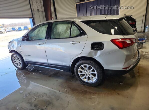3GNAXREVXJS635799 2018 CHEVROLET EQUINOX Серебряный Задняя левая четверть