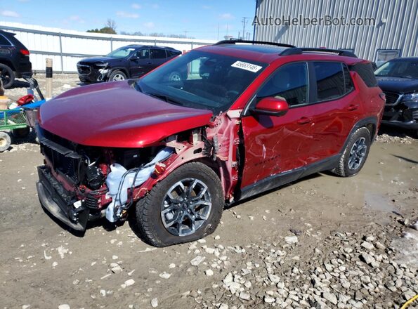 3GNAXSEGXSL159669 2025 CHEVROLET EQUINOX Красный Передняя левая четверть