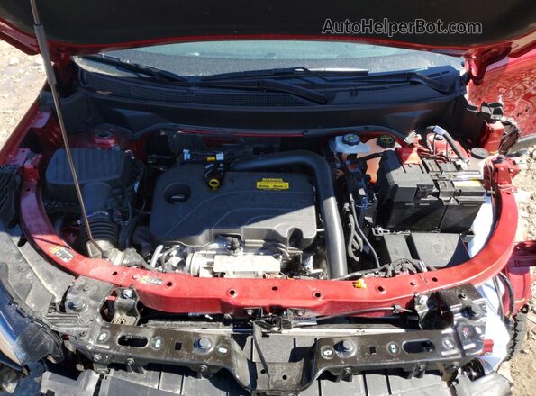 3GNAXSEGXSL159669 2025 CHEVROLET EQUINOX Красный Вид задней части салона
