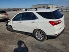2018 Chevrolet Equinox Lt White vin: 3GNAXSEV1JS566346