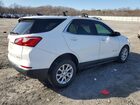 2018 Chevrolet Equinox Lt White vin: 3GNAXSEV1JS566346