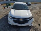 2018 Chevrolet Equinox Lt White vin: 3GNAXSEV1JS566346