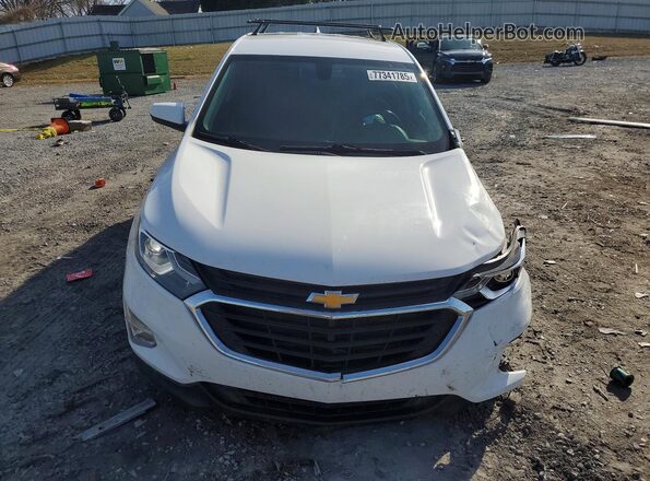 3GNAXSEV1JS566346 2018 CHEVROLET EQUINOX White Widok z przodu