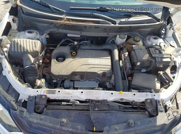 3GNAXSEV1JS566346 2018 CHEVROLET EQUINOX White Widok komory silnika