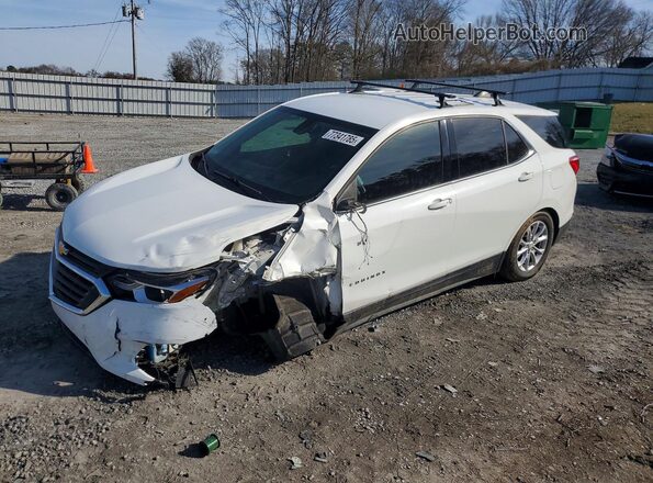 3GNAXSEV1JS566346 2018 CHEVROLET EQUINOX White Przód lewy