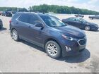 2018 Chevrolet Equinox Lt Blue vin: 3GNAXSEV1JS595040