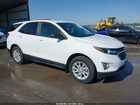 2021 Chevrolet Equinox Awd Ls White vin: 3GNAXSEV3MS162341