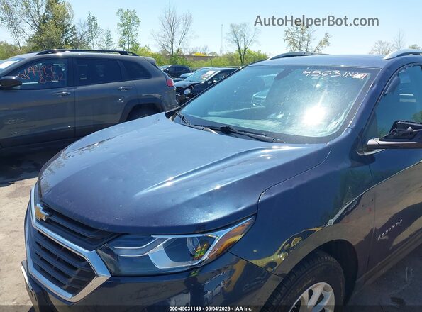3GNAXSEV4JS613868 2018 CHEVROLET EQUINOX Blue Vista frontal