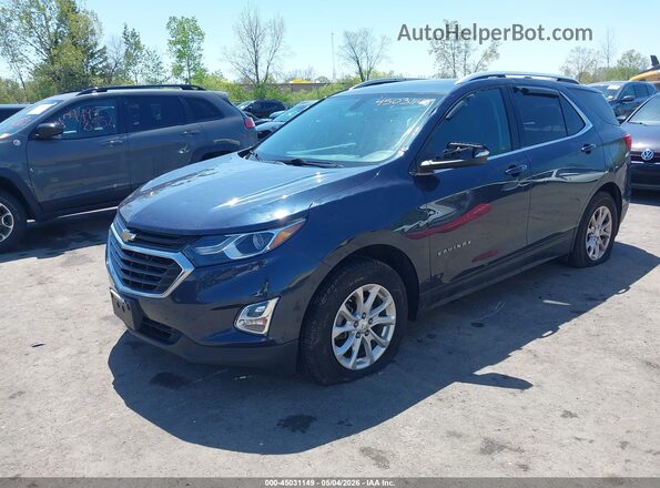 3GNAXSEV4JS613868 2018 CHEVROLET EQUINOX Blue Vista tres cuartos delantera izquierda