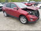 2018 Chevrolet Equinox Lt Red vin: 3GNAXSEV7JL379428