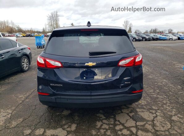 3GNAXSEV8LS650800 2020 CHEVROLET EQUINOX Blue Widok z tyłu