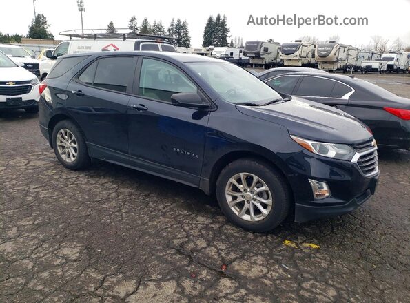 3GNAXSEV8LS650800 2020 CHEVROLET EQUINOX Blue Przód prawy