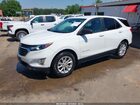 2020 Chevrolet Equinox Awd Ls White vin: 3GNAXSEV8LS724880