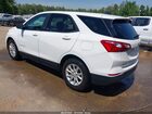 2020 Chevrolet Equinox Awd Ls White vin: 3GNAXSEV8LS724880