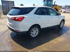 2020 Chevrolet Equinox Awd Ls White vin: 3GNAXSEV8LS724880