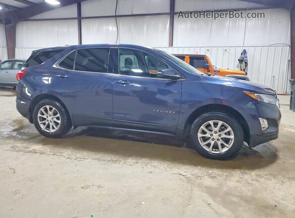 3GNAXSEV9JS573335 2018 CHEVROLET EQUINOX Синий Передняя правая четверть