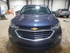 2018 Chevrolet Equinox Lt Синий vin: 3GNAXSEV9JS573335