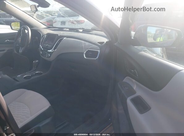 3GNAXSEV9LS724323 2020 CHEVROLET EQUINOX Black Вид салону спереду