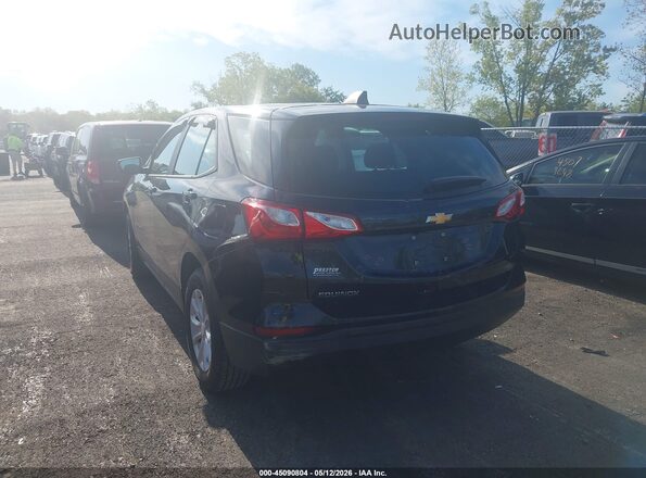 3GNAXSEV9LS724323 2020 CHEVROLET EQUINOX Black Задня ліва чверть