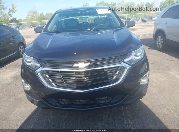 3GNAXSEV9LS724323 2020 CHEVROLET EQUINOX Black Вид щитка приладів