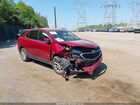 2018 Chevrolet Equinox Lt Красный vin: 3GNAXSEVXJS510874