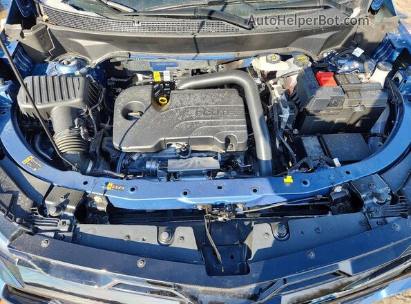 3GNAXTEG0TL191652 2026 CHEVROLET EQUINOX Blue Vista del compartimento del motor