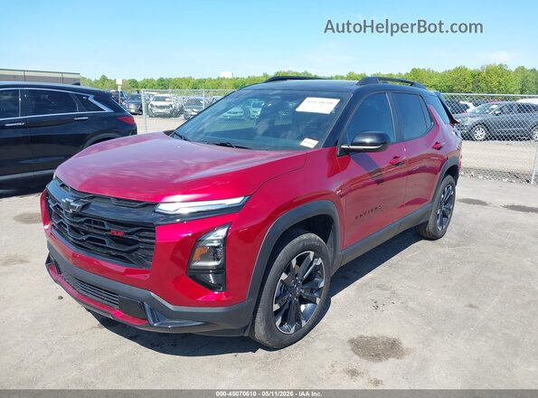 3GNAXTEG5TL277765 2026 CHEVROLET EQUINOX Red Przód lewy