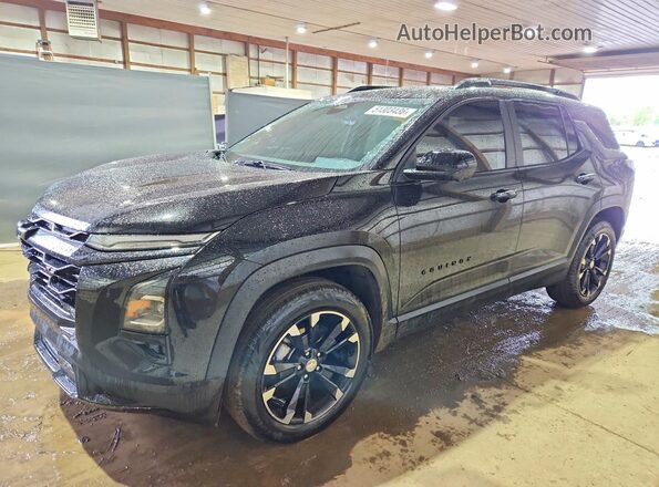 3GNAXTEG6SL147797 2025 CHEVROLET EQUINOX Черный Передняя левая четверть