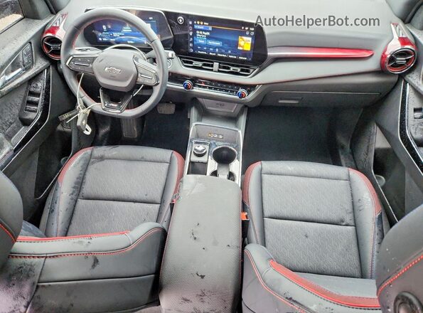 3GNAXTEG6SL147797 2025 CHEVROLET EQUINOX Черный Вид панели приборов