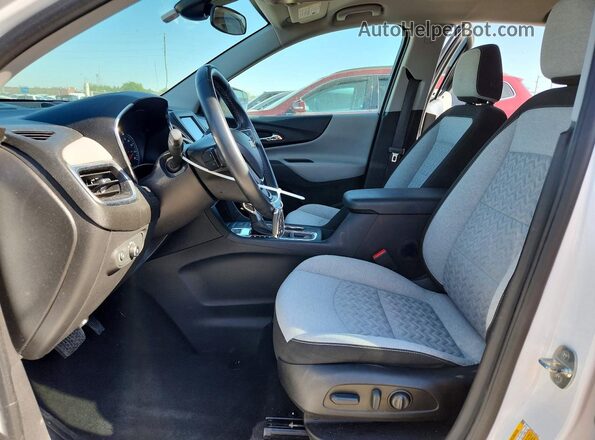 3GNAXTEG8PL126876 2023 CHEVROLET EQUINOX White Widok wnętrza z przodu