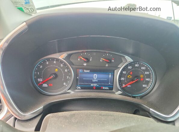 3GNAXTEG9PL247108 2023 CHEVROLET EQUINOX Серый Вид щитка приборов