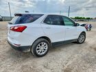 2020 Chevrolet Equinox Lt White vin: 3GNAXTEV4LL316618