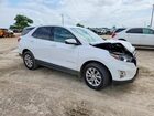 2020 Chevrolet Equinox Lt White vin: 3GNAXTEV4LL316618