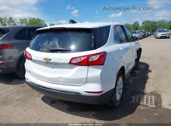 3GNAXTEV8MS122665 2021 CHEVROLET EQUINOX Белый Задняя правая четверть