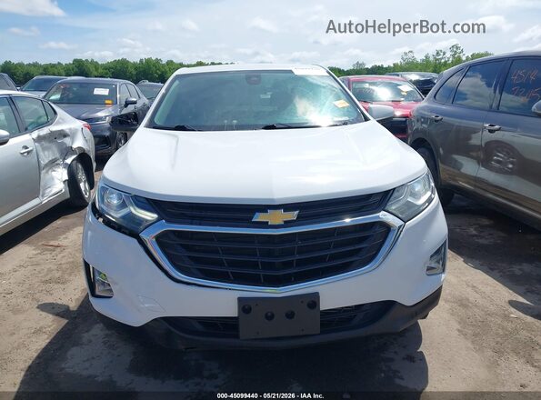 3GNAXTEV8MS122665 2021 CHEVROLET EQUINOX Белый Вид щитка приборов