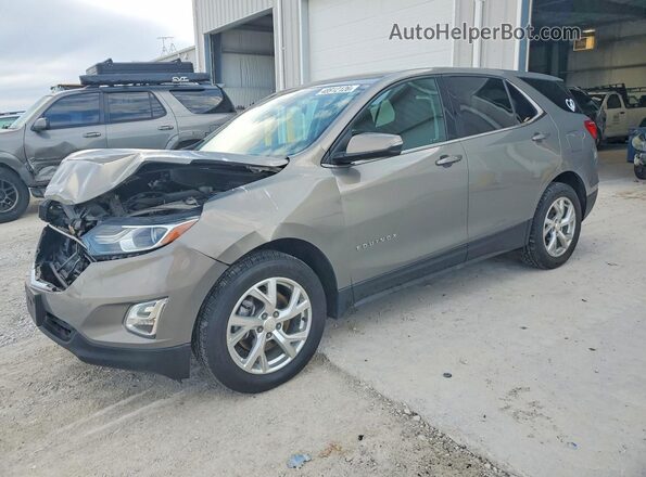 3GNAXTEX9JS516799 2018 CHEVROLET EQUINOX Beige წინა მარცხენა ხედი სამი მეოთხედიდან