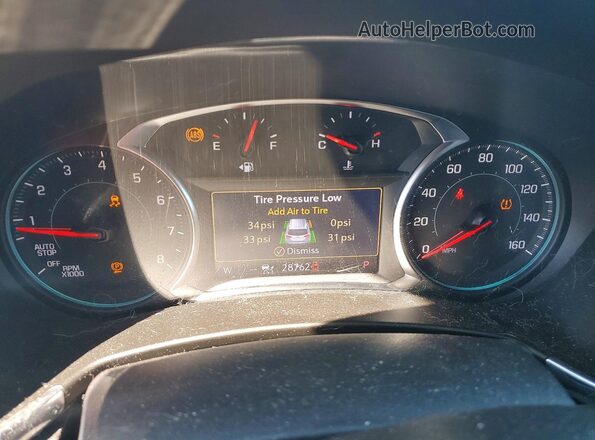 3GNAXUEGXPS153105 2023 CHEVROLET EQUINOX Серый Вид щитка приборов