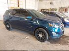 2019 Chevrolet Equinox Lt Синий vin: 3GNAXUEV0KL390798