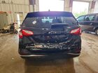 2021 Chevrolet Equinox Lt Черный vin: 3GNAXUEV0ML382154