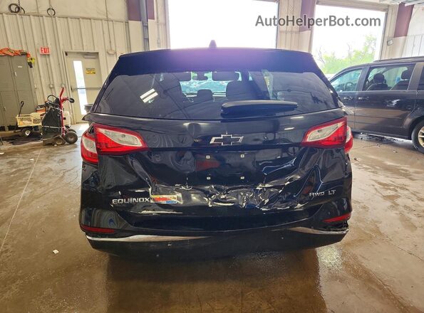 3GNAXUEV0ML382154 2021 CHEVROLET EQUINOX Черный Вид сзади