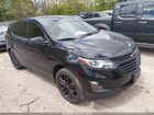 2020 Chevrolet Equinox Awd Lt 1.5l Turbo Black vin: 3GNAXUEV1LL199442