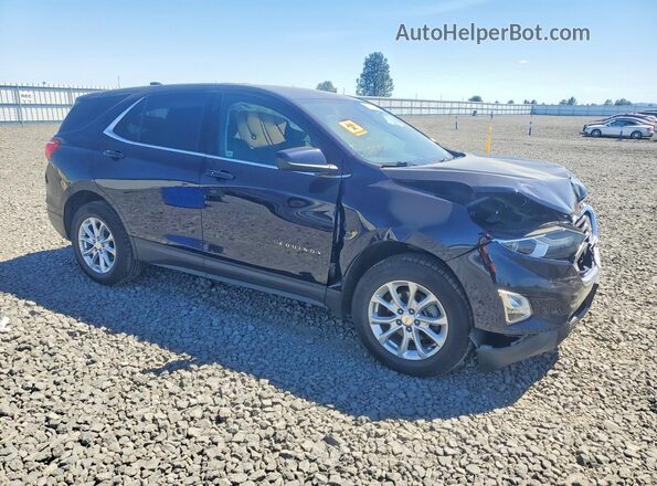 3GNAXUEV2LS556861 2020 CHEVROLET EQUINOX Черный Передняя правая четверть