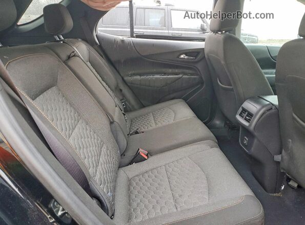 3GNAXUEV2ML340259 2021 CHEVROLET EQUINOX Черный Вид задней части салона