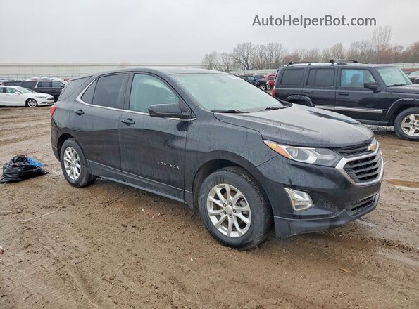 3GNAXUEV2ML340259 2021 CHEVROLET EQUINOX Черный Передняя правая четверть