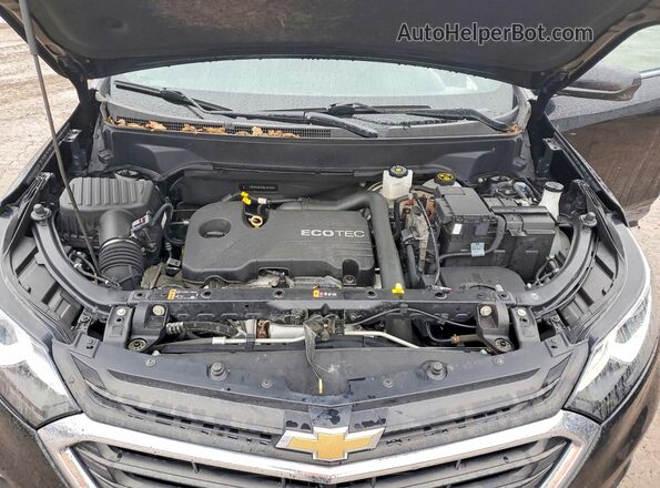 3GNAXUEV2ML340259 2021 CHEVROLET EQUINOX Черный Вид подкапотного пространства