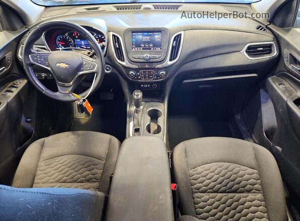 3GNAXUEV6LL258520 2020 CHEVROLET EQUINOX Black Widok deski rozdzielczej