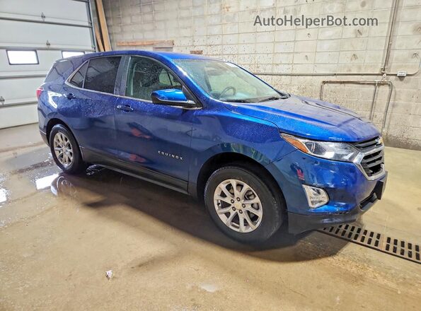 3GNAXUEV7ML367716 2021 CHEVROLET EQUINOX Blue Przód prawy