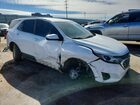 2021 Chevrolet Equinox Lt White vin: 3GNAXUEV7MS128835