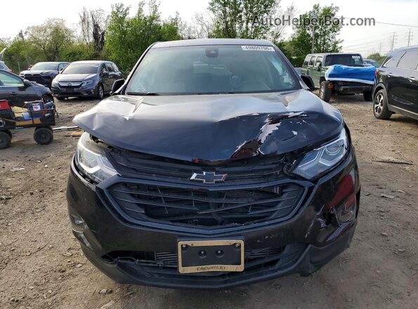 3GNAXUEV9ML398188 2021 CHEVROLET EQUINOX Черный Вид спереди