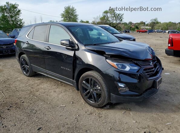 3GNAXUEV9ML398188 2021 CHEVROLET EQUINOX Черный Передняя правая четверть